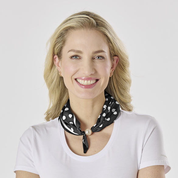 Foulard magnétique "pois"