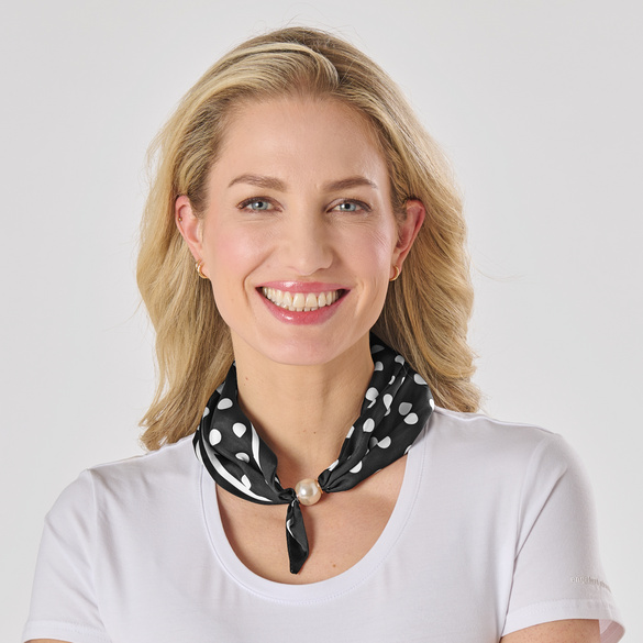 Foulard magnétique "pois"