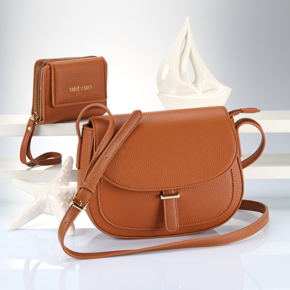 Sac à main "Kora" cognac