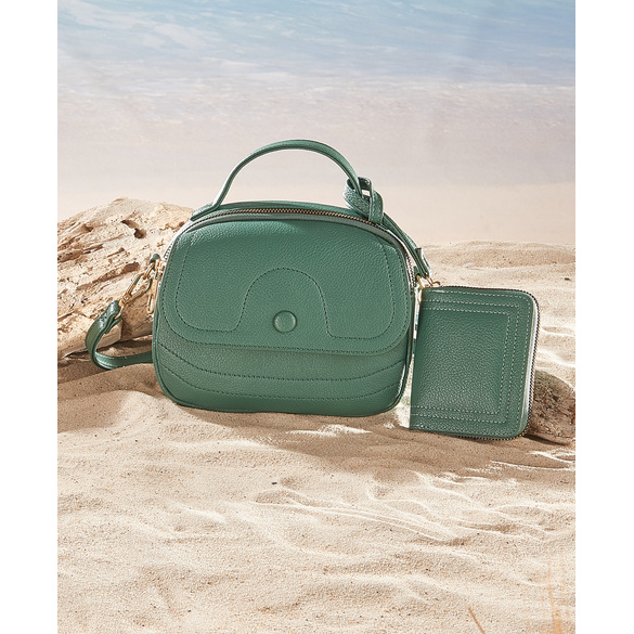 Sac "Geli" avec portefeuille sauge