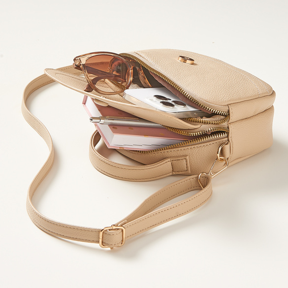 Sac « Geli » avec portefeuille, sable