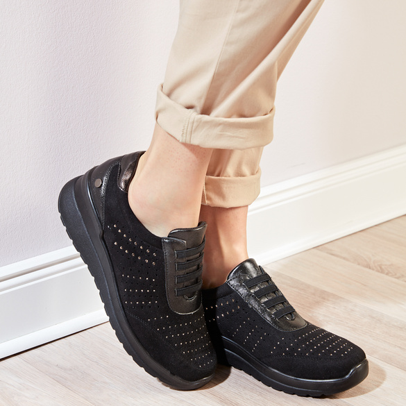 Sneakers confort "Anni", noir