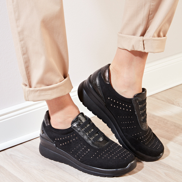 Sneakers confort "Anni", noir