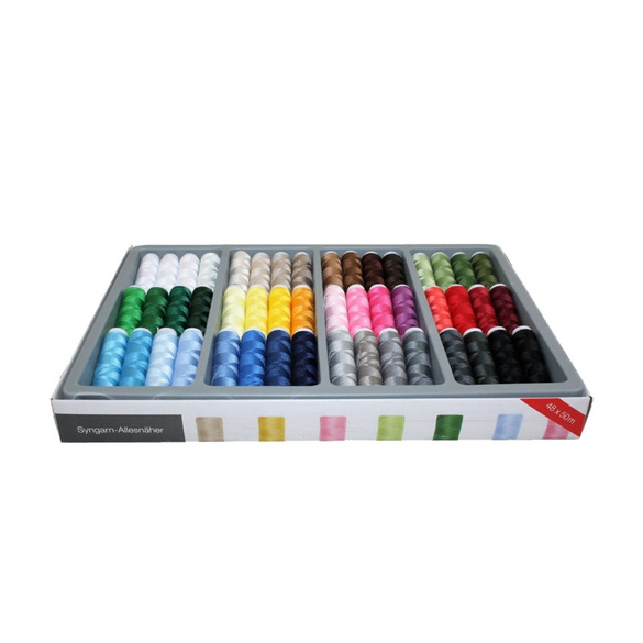 Set de fils à coudre "Jeu de tons" 48 pcs.