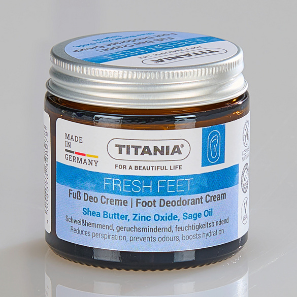 Crème déodorante pour les pieds