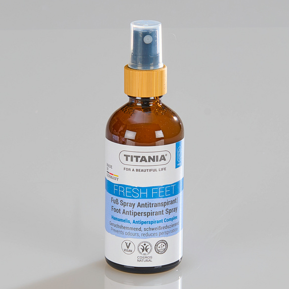 Spray anti-transpirant pour les pieds