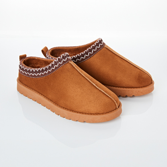 Pantoufles "Franka", camel
