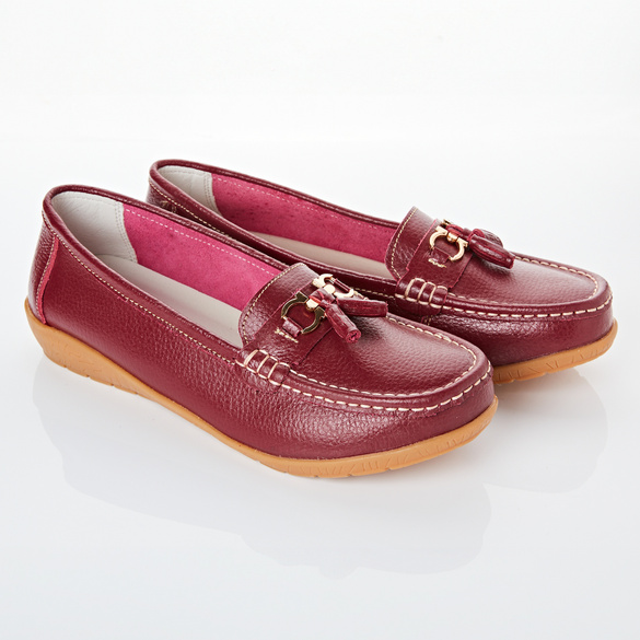 Mocassins "Elenor", bordeaux