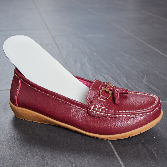 Mocassins "Elenor", bordeaux