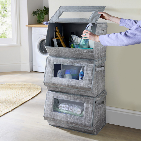 Lot de 3 boîtes de rangement