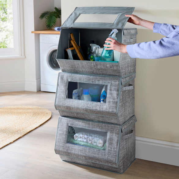 Lot de 3 boîtes de rangement