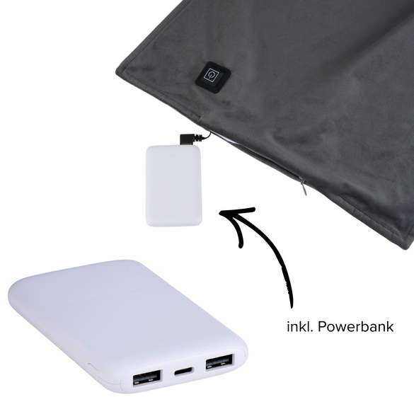 Coussin chauffant sans fil avec arrêt automatique alpina