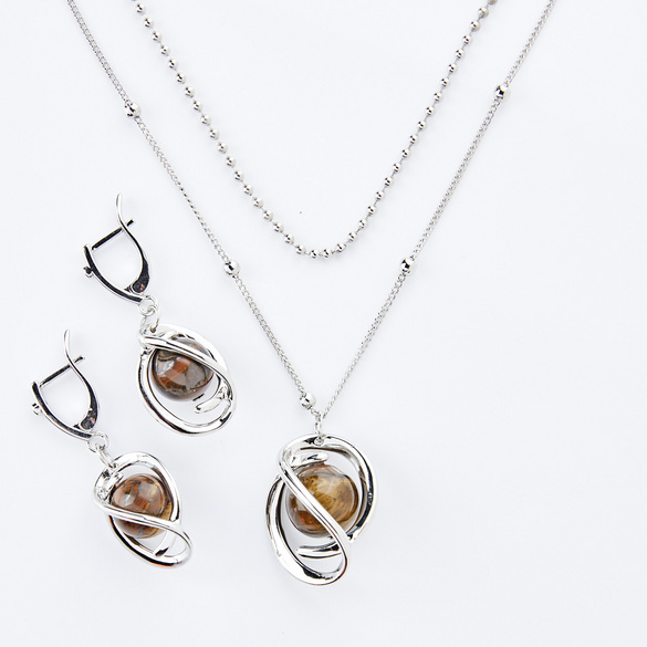 Collier « Œil-de-tigre »