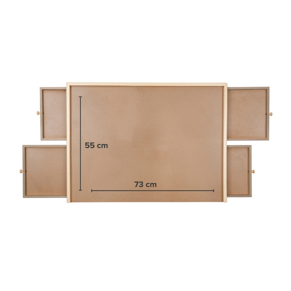 Table de puzzle avec 4 tiroirs pour 1000 pièces
