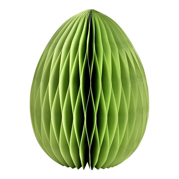 Décoration de Pâques Oeuf de Pâques structure alvéolaire Vert