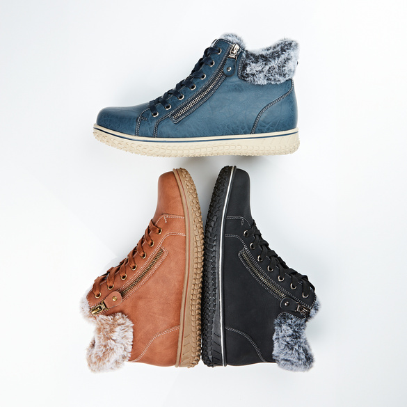 Bottines confort "Gloria", bleu