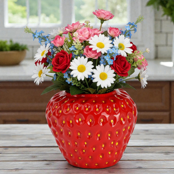 Vase Fraise en céramique petit