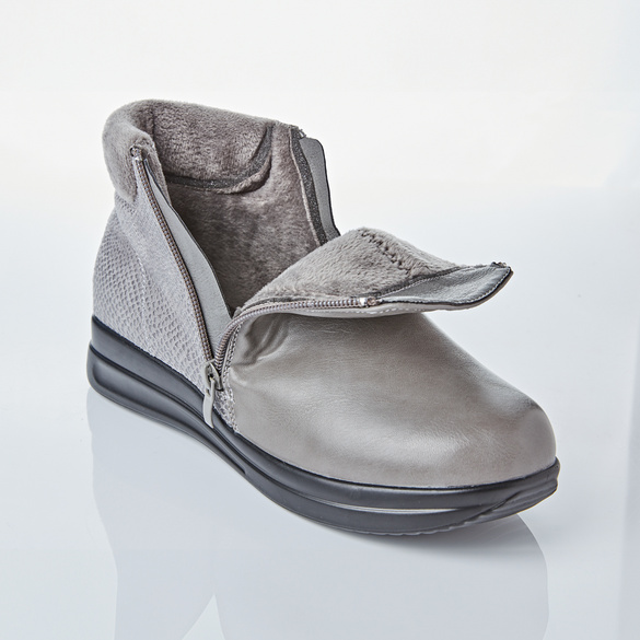 Bottines "Olga", gris
