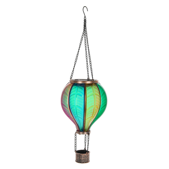 Ballon à air chaud solaire LED petit multicolore