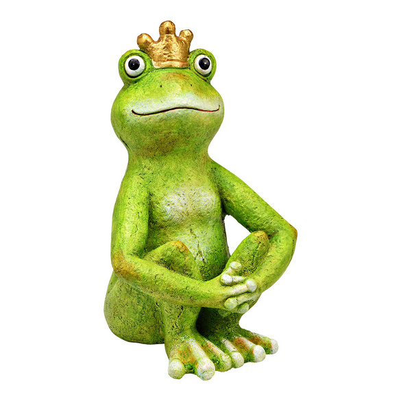 Figurine du roi grenouille en magnésie