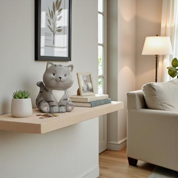 Tirelire "Chat" en céramique