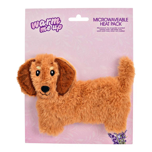 Coussin aux noyaux de cerise "Chien"