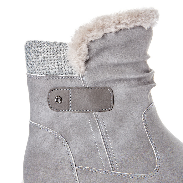 Bottes confort "Magda", gris