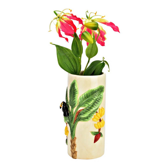 Vase "Arbre avec perroquet"