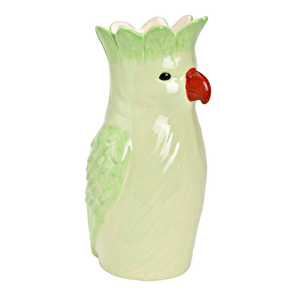 Vase "Perroquet" vert clair