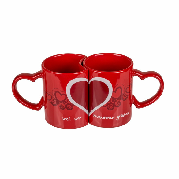 Set de tasses "Parce que nous sommes ensemble"