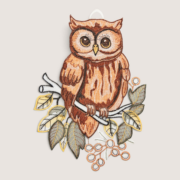 Suspension textile « Hibou »