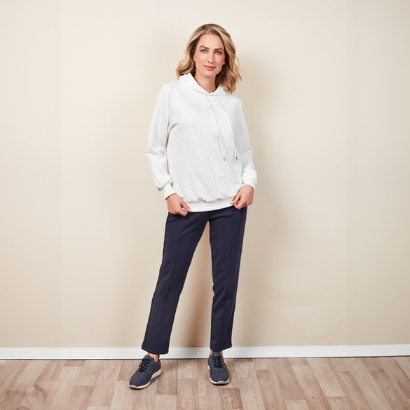 Pantalon avec polaire, bleu