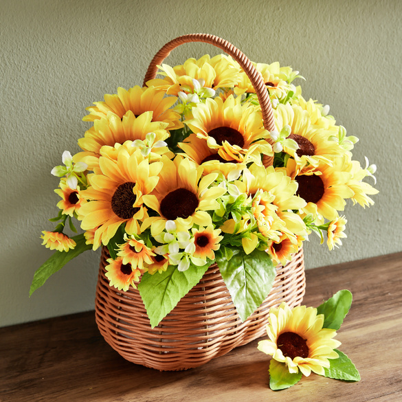Panier de tournesols Eldo