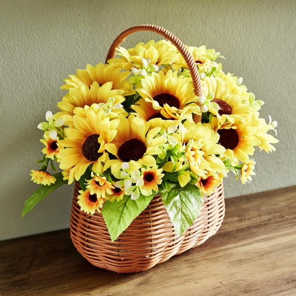 Panier de tournesols Eldo