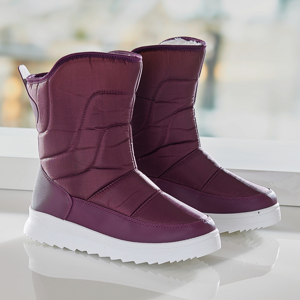 Bottes de neige "Irmi", aubergine