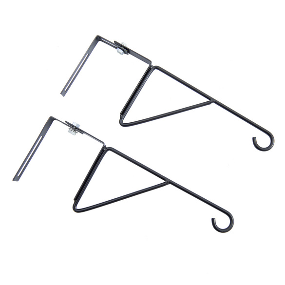 Lot de 2 crochets de suspension pour clôture et balcon