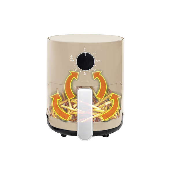 Friteuse à air chaud 2 L beige