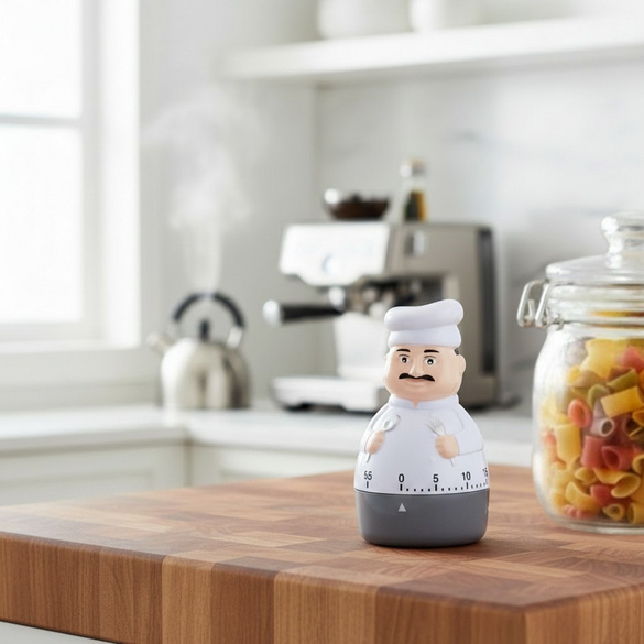 Minuteur de cuisine « Chef cuisinier » Basilico