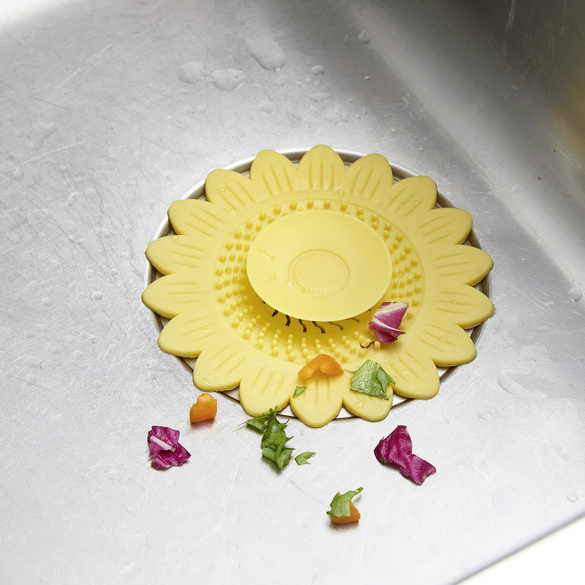 Bouchons d’évacuation « Tournesol » – lot de 2