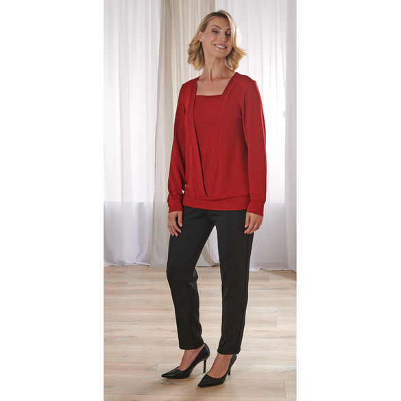 Pull "Bea", rouge