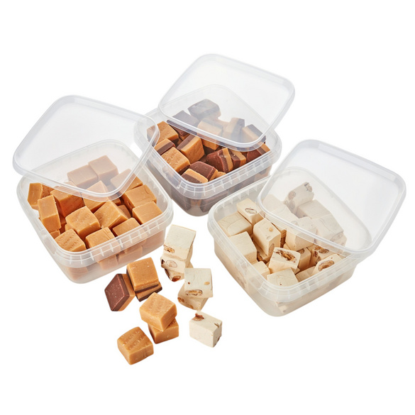 Fudge Old English « Vanille » dans une boîte de conservation 300g
