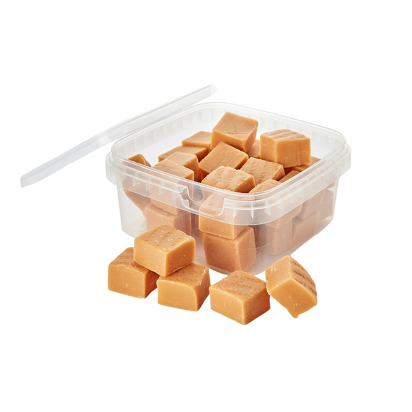 Fudge Old English « Vanille » dans une boîte de conservation 300g