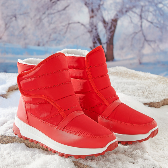 Bottines de neige "Elfi", rouge