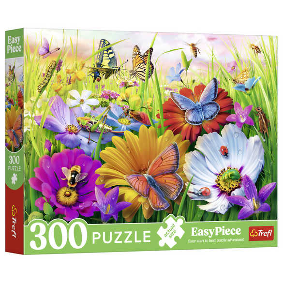 Puzzle « Prairie d’insectes » – 300 pièces
