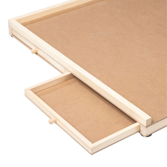 Table de puzzle pivotant à 360° avec 4 tiroirs pour 1000 pièces