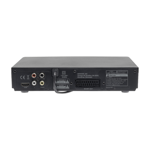 Lecteur DVD avec conversion ascendante 1080p Denver