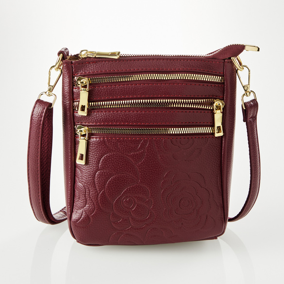 Sac "Leyla" bordeaux