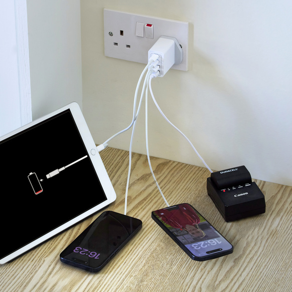 Chargeur USB rapide à 4 ports