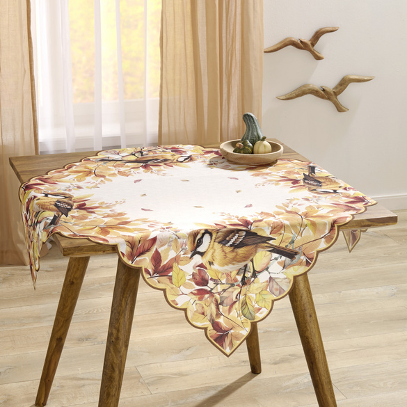 Nappe carrée « Feuilles d’automne »