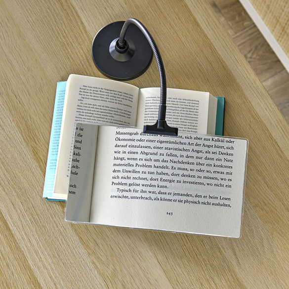 Loupe grossissante avec support flexible